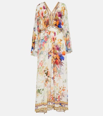 Maxikleid aus Seide | Camilla