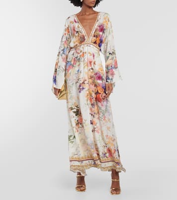 Maxikleid aus Seide | Camilla