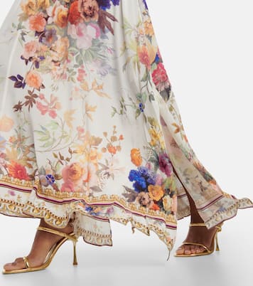 Maxikleid aus Seide | Camilla