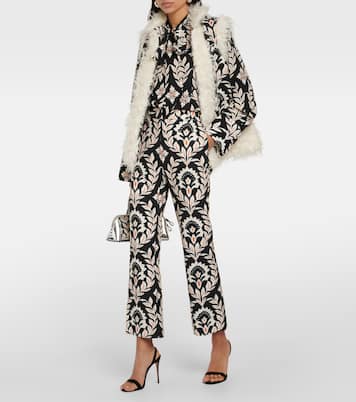 Blouse Ascot imprimée en crêpe de soie | La DoubleJ