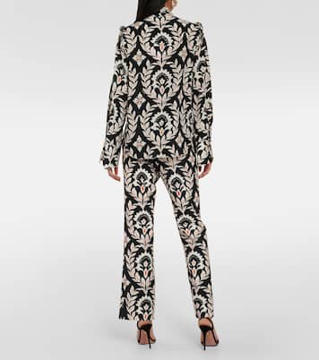 Blouse Ascot imprimée en crêpe de soie | La DoubleJ