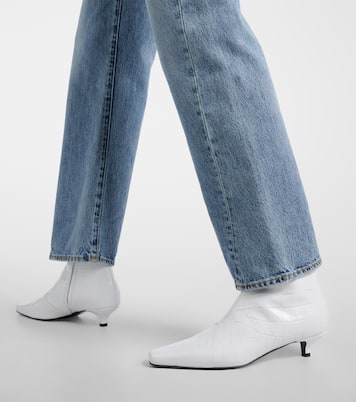 Stivaletti The Croco Slim in pelle | Toteme