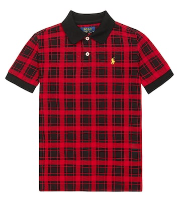 قميص بولو من القطن بمربعات ترتان | Polo Ralph Lauren Kids