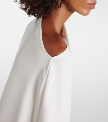 Robe midi asymétrique en soie | Valentino