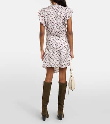 Top Lonea fruncido estampado | Isabel Marant