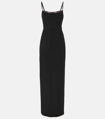 Verzierte Robe aus Wolle und Seide | Roland Mouret