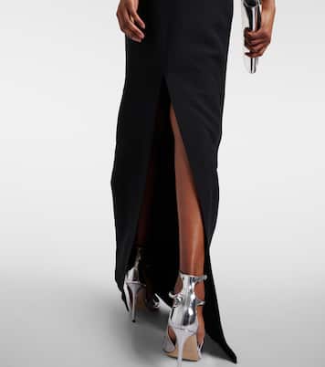 Verzierte Robe aus Wolle und Seide | Roland Mouret