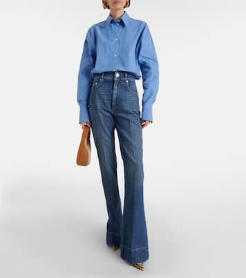High-Rise Flared Jeans Robinia | Sportmax