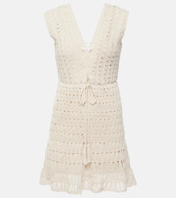 Miniabito Jennifer in crochet di cotone | Anna Kosturova