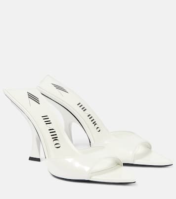 Mules Ester 95 de PU | The Attico