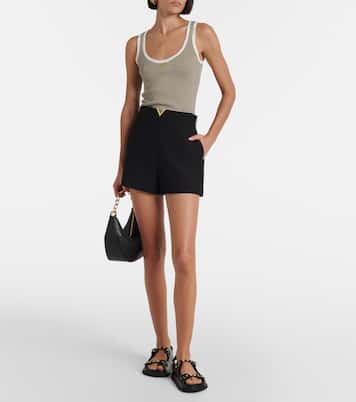 Rockstud leather flat sandals | Valentino Garavani