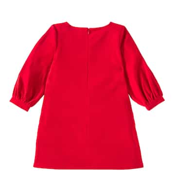 Robe imprimée en coton à logo | Moschino Kids