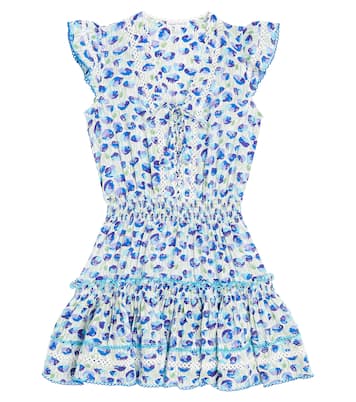 Robe Anais imprimée en coton | Poupette St Barth Kids