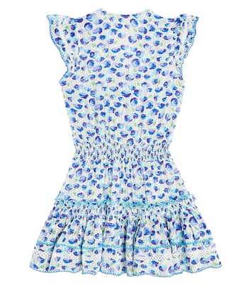 Robe Anais imprimée en coton | Poupette St Barth Kids