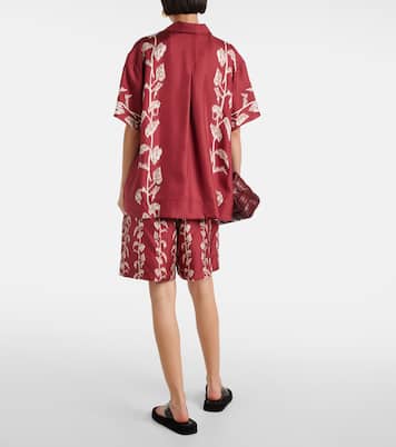Camicia Montauk in twill di seta | Asceno