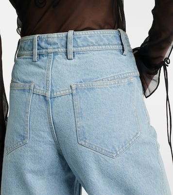 Jeans anchos deconstruidos | Christopher Esber