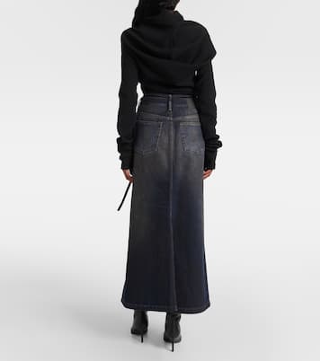 Jupe longue Talia en jean | Acne Studios
