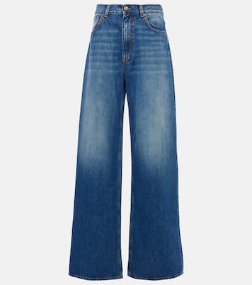 Java high-rise wide-leg jeans | Blazé Milano