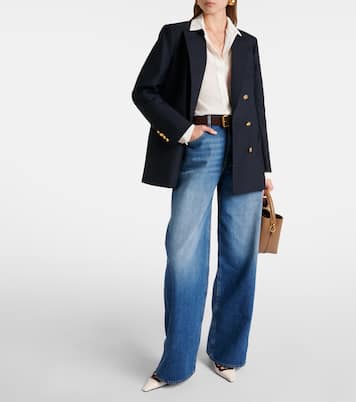Java high-rise wide-leg jeans | Blazé Milano