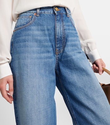 Java high-rise wide-leg jeans | Blazé Milano