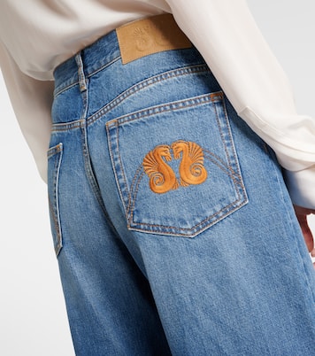 Java high-rise wide-leg jeans | Blazé Milano