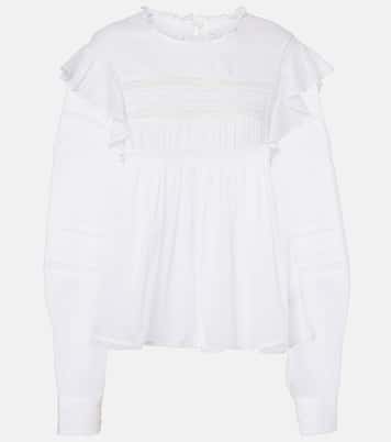 Blusa Ganael de gasa de algodón | Marant Etoile