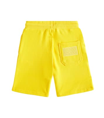 Shorts in jersey di cotone con logo | Marc Jacobs Kids