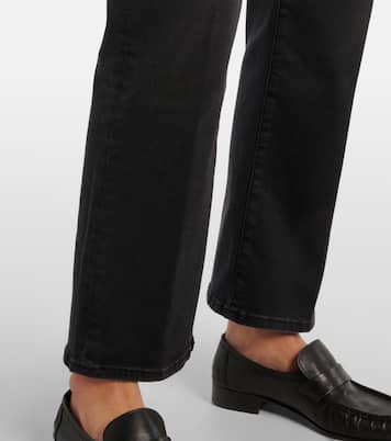 Jean droit Le Sleek à taille haute | Frame