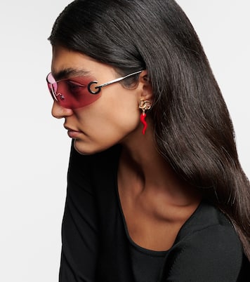 Twist Mania shield sunglasses | Dolce&Gabbana