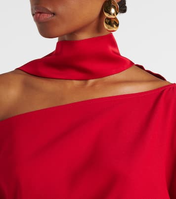 Maxikleid Taylor aus Crêpe-Cady | Taller Marmo