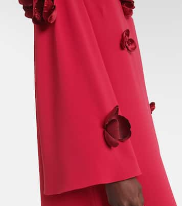 Robe Orchid aus Georgette | Oscar de la Renta
