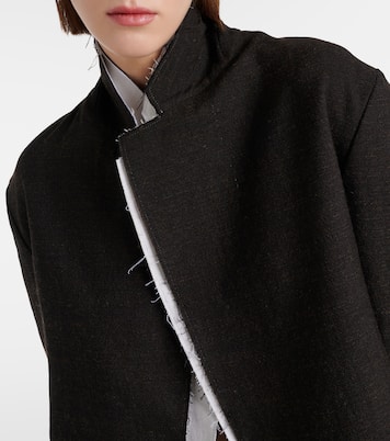Blazer Lysandre in misto lana e cotone | The Row