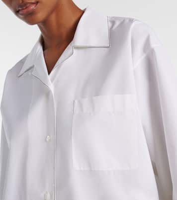 Camicia Ashlin in popeline di cotone | The Row