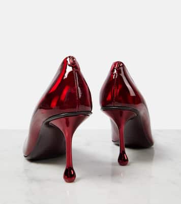 Escarpins Ixia 80 en cuir métallisé | Jimmy Choo