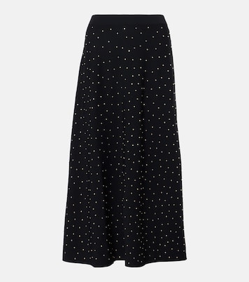 Jupe midi Scaramouche à ornements | Altuzarra