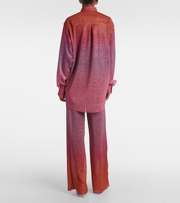 Camicia Lumière in lamé | Oséree