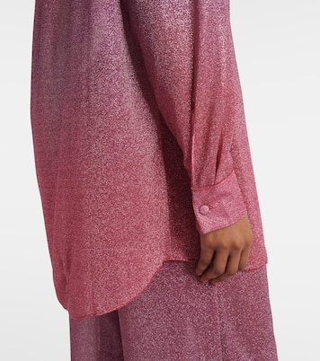 Camicia Lumière in lamé | Oséree