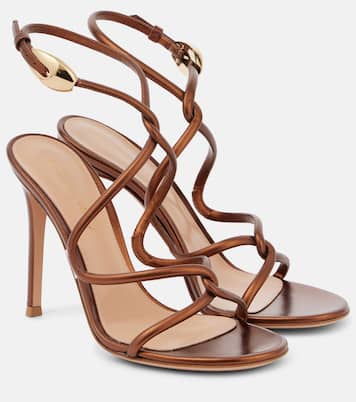 105 leather sandals  | Gianvito Rossi