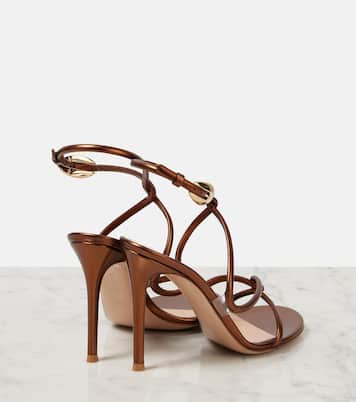 105 leather sandals  | Gianvito Rossi