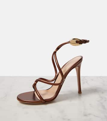 105 leather sandals  | Gianvito Rossi