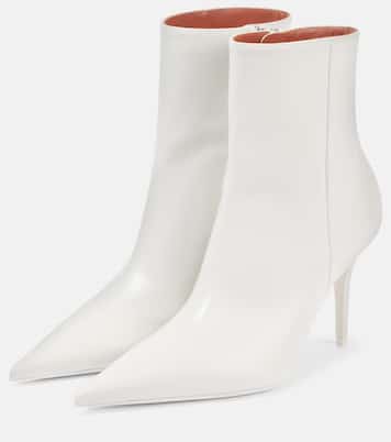Ankle Boots Barbara 90 aus Leder | Amina Muaddi