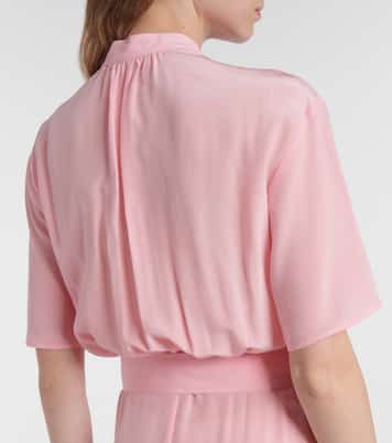 Abito midi Iconic in seta | Stella McCartney