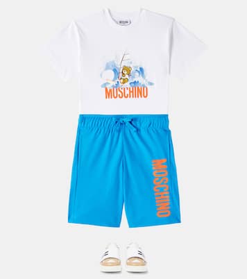 Leather sneakers | Moschino Kids