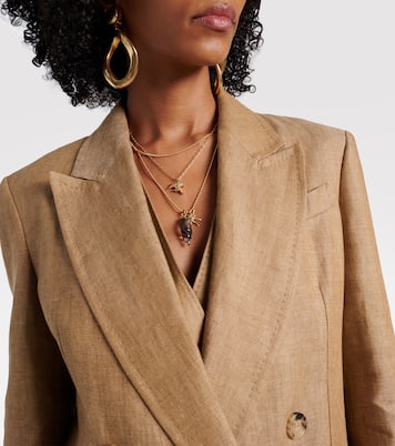 Blazer doppiopetto in lino | Max Mara