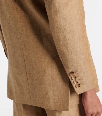 Blazer doppiopetto in lino | Max Mara