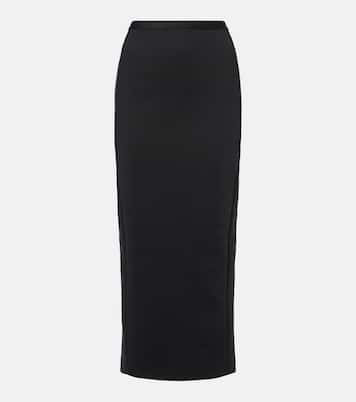 High-Rise-Bleistiftrock Charme aus Jersey | Max Mara