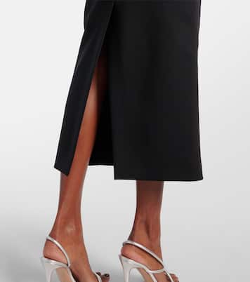 High-Rise-Bleistiftrock Charme aus Jersey | Max Mara