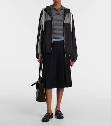 Oversize-Trainingsjacke | Miu Miu