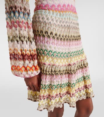 Abito corto in crochet | Missoni