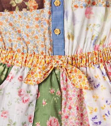 Combi-short Lucky en coton à fleurs | Zimmermann Kids